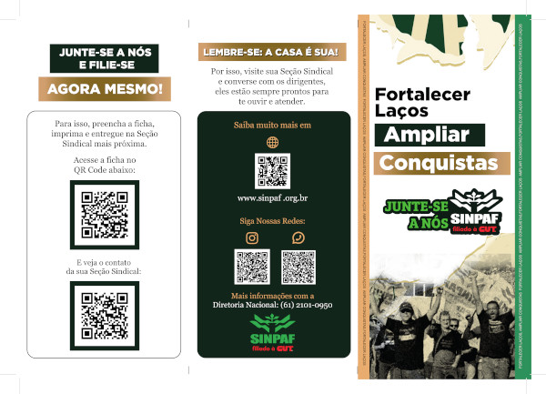 FOLDER FILIAÇÃO FRENTE