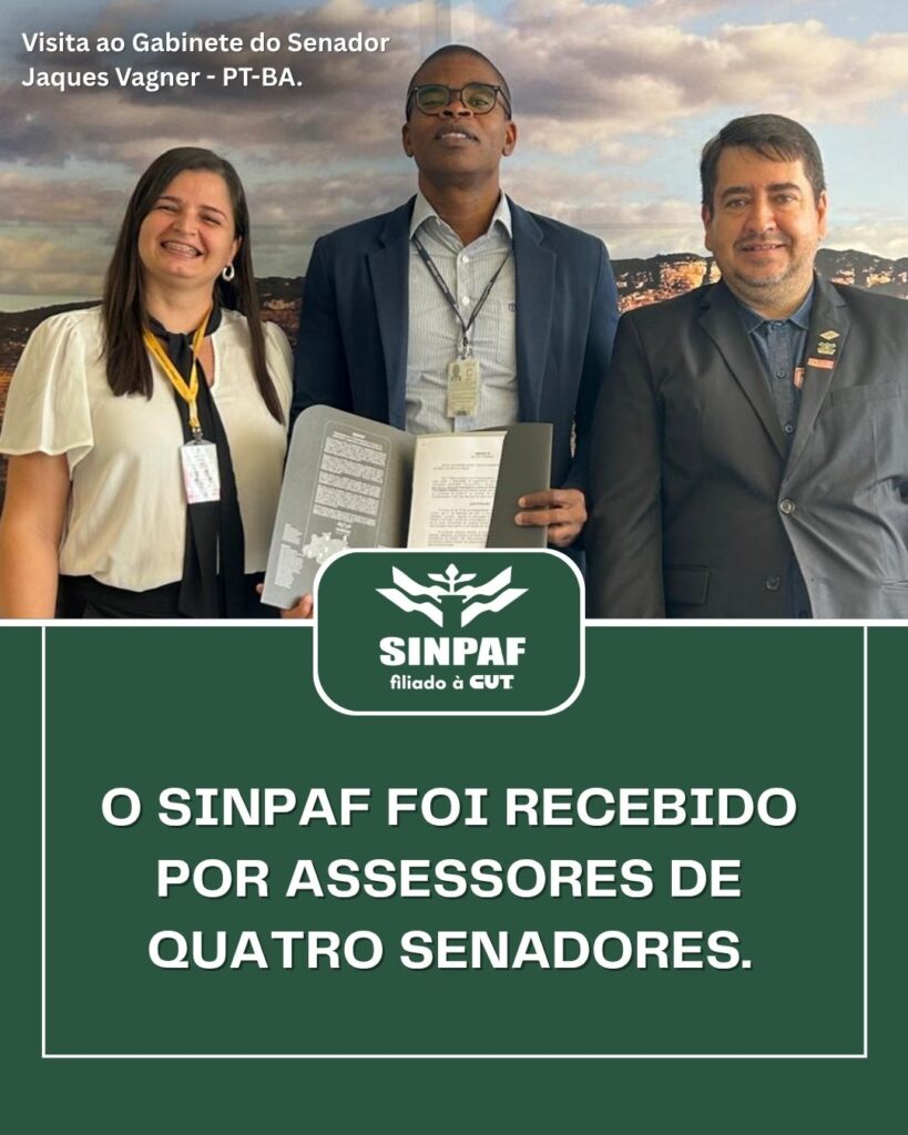 visita à gabinete de senador