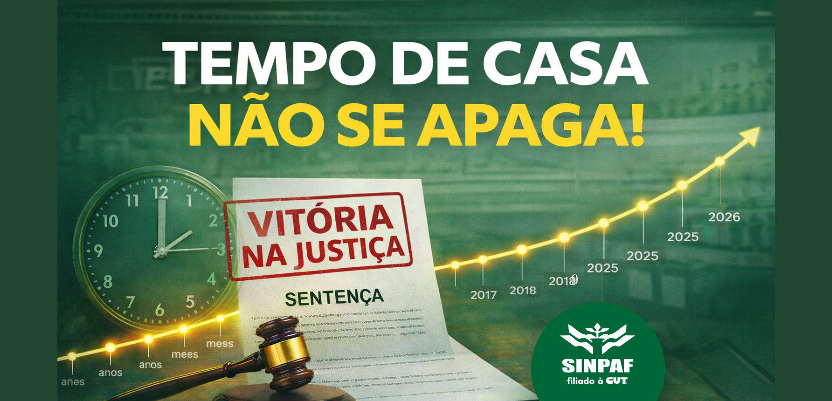 Vitória do SINPAF: Justiça garante tempo anterior para trabalhadores(as) que passaram em novo concurso da Embrapa