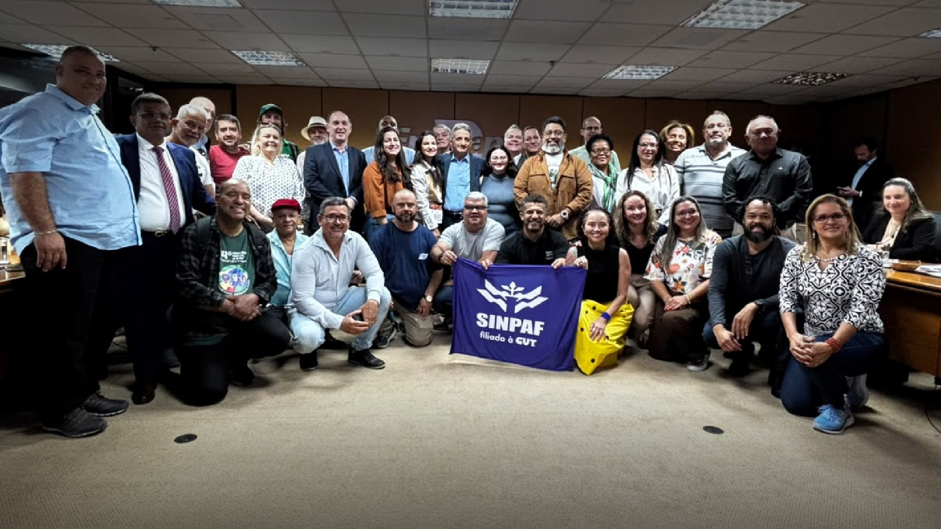 Sinpaf participa da posse do representante dos trabalhadores no Consad da Embrapa