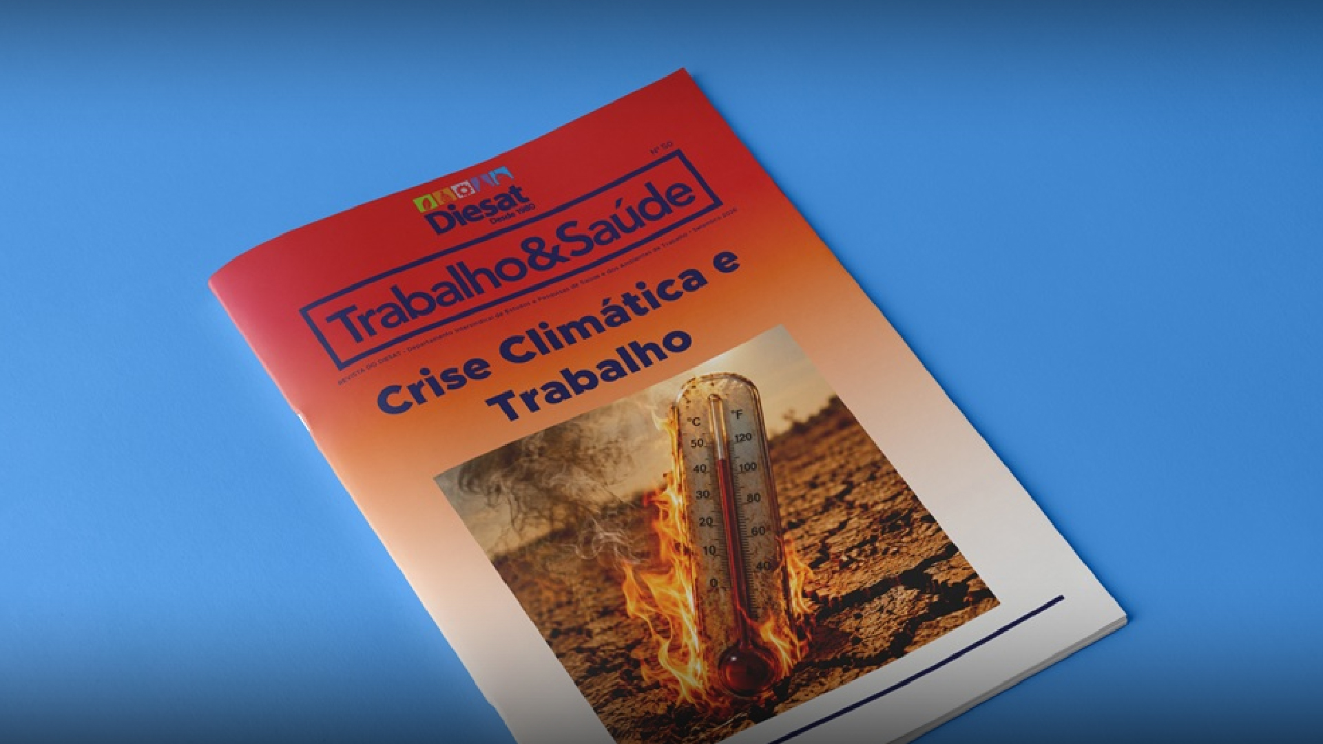 Nova edição da revista do Diesat destaca artigo de diretores do Sinpaf sobre saúde e clima