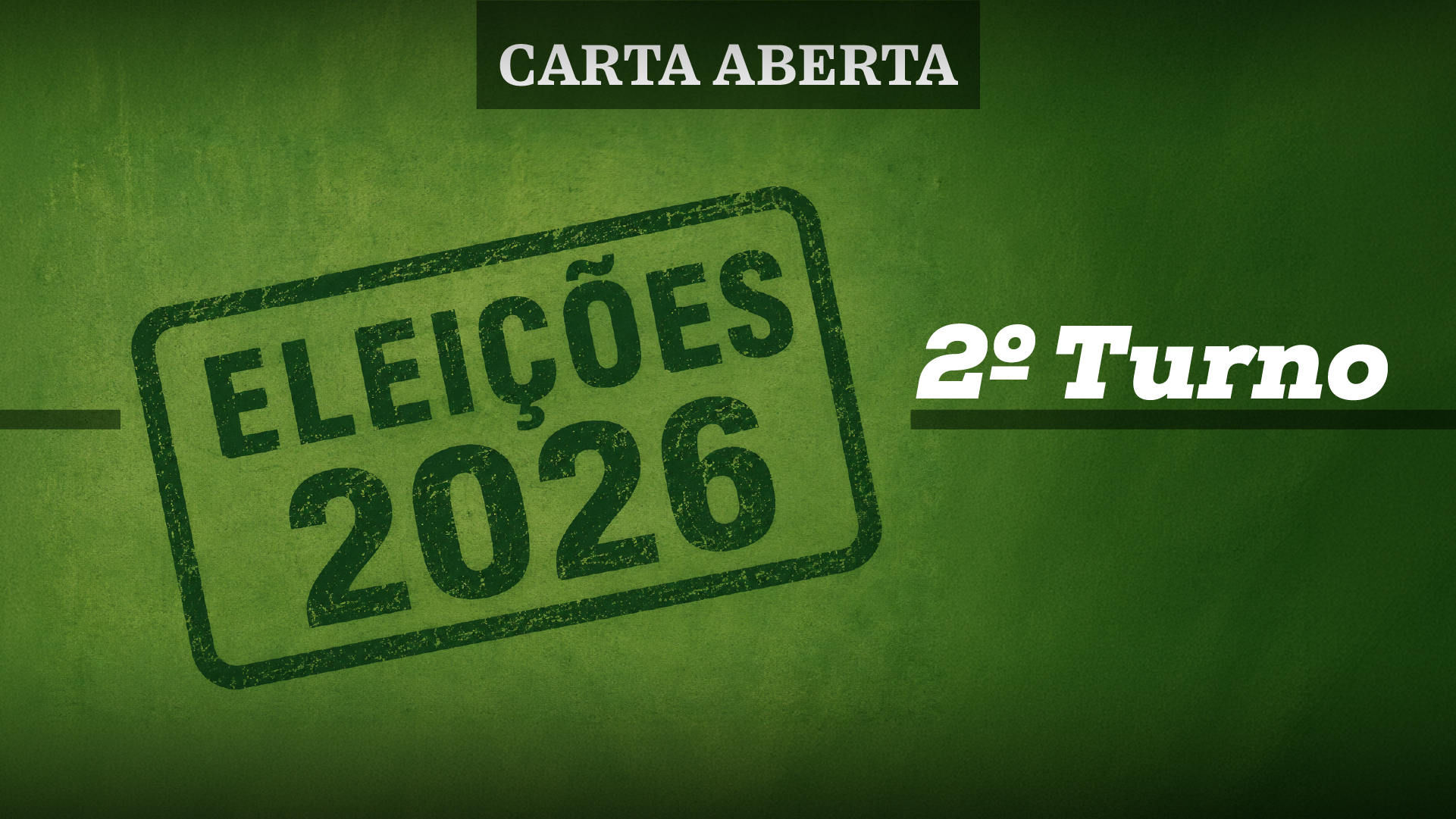 Confira a Carta Aberta do Sinpaf sobre o 2º turno das eleições presidenciais